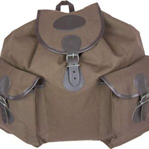 EUROHUNT Sac à dos de chasse 3, sac à dos de randonnée, 100 % coton imperméable, capacité env. 25 l