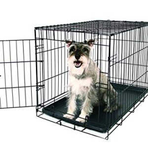 Carlson Cage en métal à 1 Porte pour Chien Taille M