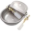 MUALROUS Abreuvoir À Bouteilles en Acier Inoxydable Abreuvoir Automatique avec Robinet À Flotteur pour Chien Cheval Bétail Chèvre Mouton