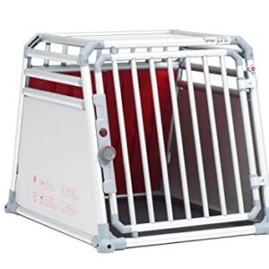 4PETS - Cage pour Chien Pro 3 Taille M - pour Chien de Moins de 40 kg - Caisse de Transport Aluminium Certifiée TÜV