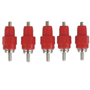 Sonline 5 Pcs Eau Tetine Poulet Alimentateur Fournitures de Volaille Poule Vis dans le style