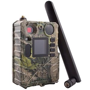 Bolyguard 24MP 1080P HD Caméra de Chasse GSM Piege Photo IP66 Camera Chasse 4G Vision Nocturne 100ft （BG710-M）