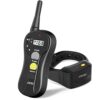 Collier de Dressage pour Chien, LOETAD Collier Électrique pour Chien Rechargeable et IPX7 Étanche, 16 Niveaux Statique Réglables/3 Modes pour Petit/Moyen/Gros Chien, Collier Anti-aboiement – 900M