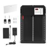 Kotsy Porte poulailler Automatique Poulailler, télécommande & minuterie & capteur de lumière, Énergie Solaire ou Fonctionnement sur Secteur ou Batterie , P65 étanche, Porte en Aluminium