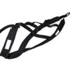 X-Back harnais pour chien pour le vélo, ski-joering, scooter, traîneau, Color noir