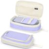 Eucomir Trousse Scolaire, Trousse Aesthetic, Fourniture Scolaire Kawaii, Grande Capacité pour Collège Bureau Étudiants Fille Garçon Adulte, Rose