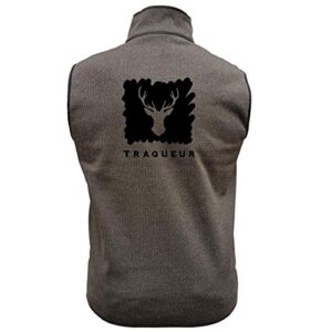 AtooDog Gilet Doudoune de Chasse, Cerf & Traqueur ($SUVECK1025, L)