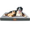 Gzvxuny Coussin Chien Dehoussable, Tapis Grande Taille Orthopédique, Panier Chien avec Couche Imperméable, Lit Lavable et Antidérapant, Matelas Ultra Doux, XL(104x74x10cm)