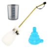 BITEYI Mini Applicateur Distributeur pour Insecticide Pulvérisateur de Terre de Diatomée Poudreuse Anti-Insectes Volants (Blanc)