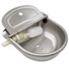 MasXirch Acier Inoxydable Automatique Abreuvoir Bovin Cheval Chèvres Moutons Cochon Chien Flotteur Valve Abreuvoir À La Ferme Fournitures