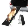 LIEKUMM Rampe pour Chiens Pliable, 184,5 cm Rampe pour Animau, Capacité 180 kg Rampe pour Chien pour Voitures, camions et SUV