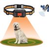 Clôture Anti-Fugue Sans Fil GPS pour Chien Extérieur, Amélioré IPX7 Étanche Électrique Système Clôture Collier avec la Nouvelle Puce D’amplification de Signal GPS Intelligente, Rayon Jusqu’à 1000m