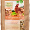 My Little Farm Grain de Poule Bio Bio 2 kg pour Poules pondeuses et Autres volailles Mélange de Grains Entiers naturels Riche en matières vitales