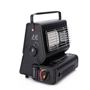 IMEX Angel Chauffage Radiant céramique au gaz pour extérieur/Camping/Caravane 1,3 KW