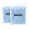 PetSafe – Litière pour Chat Cristal Non-Agglomérante Bleue Haut De Gamme Scoopfree, en Gel de silice, 99% Moins de poussière, Liquide absorbé et excréments déssèché, Lot de 2 sachets