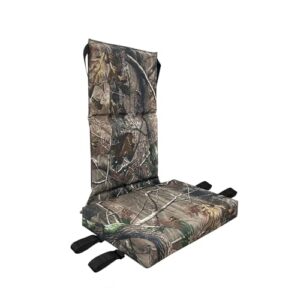 Fouhaly Sièges de Mirador d'escalade | Sièges Treestand de Remplacement à Sangle réglable - Coussinets universels de siège et de Support d'arbre, Accessoires de Chasse pour Supports d'échelle