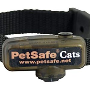 PetSafe Collier pour chat, 4 niveaux de stimulation, léger, réglable et anti-étranglement, à piles