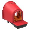 horizont Niche de Ponceuse avec Plateau à œufs, nid de Poulet en Plastique, pour jusqu’à 6 Poules, Montage Mural, pondoir pour Poules, Grande boîte de ponçage, nid à volaille