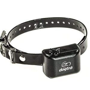 Dogtra YS-300 Collier d'écorce pour chien de plus de 10 kg avec 6 niveaux de correction et d'avertissement de vibration pour arrêter les aboiements de chien imperméable rechargeable