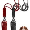 TODREMOU Sifflet Chien Rappel-Haute Fréquence, Professionnel, Rappel de Chien, aides à la Formation Comportementale (Rouge)