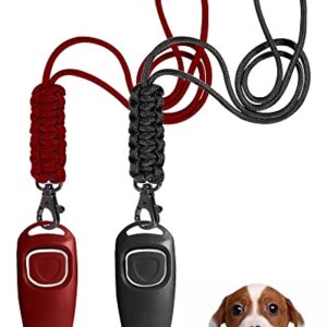 TODREMOU Sifflet Chien Rappel-Haute Fréquence, Professionnel, Rappel de Chien, aides à la Formation Comportementale (Rouge)