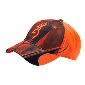Trischitti Casquette Browning Centerfire Camo Blaze orange