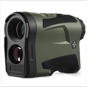 GUBAOPQLA Télémètre Golf Chass, Verrouillage du mât de Drapeaue, 600M/1000M/1500M/3000M,avec Mode de Balayage, télémètre avec Pente, Vibration, Mode de Balayage, Piste de Proie,3000M