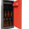 ARREGUI Braco ARM100335 Armoire à 10 Fusils en Acier avec Coffre Intérieur | Coffre-fort pour Armes à Feu | FRANCE et ITALIE : valide toutes armes à feu | ESPAGNE : non homologué
