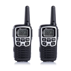 Midland XT50, Talkie-Walkie Pro Double Bande, 24 Canaux PMR446, Rayon de 8 km