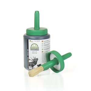 EUROHUNT Set de pinceaux goudrons en Bois de hêtre