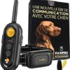 PAWPRO Collier de Dressage Anti aboiement pour Chien | Nouveauté 2023 Étanche, Rechargeable | 3 Modes BIP Vibration Choc | Design Luxe avec Clicker Dragonne | Notice en Français |