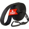 Longe exigeante pour Chiens de 5 m avec Mousqueton de sécurité, Laisse pour Chien de 5 m avec dragonne et Sac