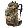 TIDEWE Sac à dos de chasse 3400 cu, cadre silencieux pour arc, fusil, pistolet