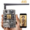 Bolyguard Caméra de Chasse 18MP 720P Caméra de Faune Caméra de Gibier à Détection de Nuit sans Brillance 940nm IR LEDs Intervalle de Temps Minuterie Etanchéité IP66