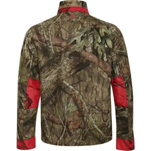 Härkila | Moose Hunter 2.0 WSP veste | Vêtements & Équipement de Chasse pour Professionnels | Design Scandinave Haut de Gamme Durable | MossyOak®Break-Up Country®/MossyOak®Red, L