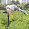 Leurre avec aile tournante volant leurre canard colvert, leurre en plastique épouvantail colvert canards jouets d’extérieur pour enfants pour l’extérieur, la terrasse, le jardin la chasse ou la pêche