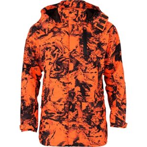 Härkila | Veste Wildboar Pro HWS Insulated | Vêtements & Équipement de Chasse pour Professionnels | Design Scandinave Haut de Gamme Durable | AXIS MSP®Orange Blaze, 50