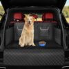 KYG Protection de Coffre Universelle pour Chien – avec Protection de seuil de Chargement latérale – Imperméable et antidérapante – Résistant aux Rayures – Noir – Convient pour la Plupart