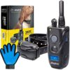 Dogtra Extreme Consumer Products Collier Antichoc à Distance 280 C avec Gant de toilettage en Silicone Souple