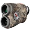 MiLESEEY Telemetre chasse, Mesure 1000Yds/915m, Double Affichage Rouge ou Noir, Angle de Champ 7.5°, Haute Transmission de la lumière, Mesure de la Vitesse, léger télémètre de chasse