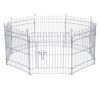lionto Parc/Enclos pour Chien Chiots et Petits Animaux, (M) 59×58 cm