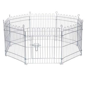 lionto Parc/Enclos pour Chien Chiots et Petits Animaux, (M) 59x58 cm