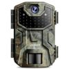 iZEEKER Caméra de Chasse, 32MP HD Caméra Chasse avec 940nm IR LED No Glow Invisible, Caméra de Chasse Nocturne, IP66 Étanche pour Observer la Faune et Surveiller la Sécurité à L’intérieur