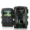 HAZA Camera de Chasse Nocturne, 36MP HD Infrarouge Vision Nocturne Animaux Piege Photographique LCD 2,0″ Camera Suiveuse Exterieur Étanche No Glow Invisible Caméra Surveillance 1080p