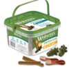 WHIMZEES, Friandises Naturelles pour l’Hygiène Bucco-Dentaire à Mâcher pour Chien de Taille Moyenne, Boîte de Variété, Taille M, Boîte de 28 Pièces, Chien Moyen (12 – 18 kg)