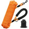 GNGNBH Longe pour Chien 10m – Laisse de Dressage avec Poignée Confortable pour Les Activités de Plein Air – Longueur Ajustable pour Petits et Grands Chiens Nylon Durable pour Une Meilleure Visibilité