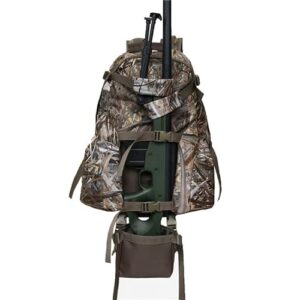 Blackpeanut - Sac à Dos de Chasse - Sac à Dos Tactique Camouflage Multifonctionnel Imperméable avec Porte Rifle Inclus, Grande Capacité et Multiples Poches, Accessoires Cadeaux pour Chasseurs