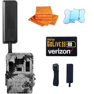 Spartan GoCam Ghost 4G/LTE (Connected by Verizon) GC-G4Gb avec carte SD 16 Go, caméra de chasse