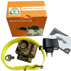 FilAnimal Minibeep Rechargeable Camouflage Collier d'entraînement Beeper pour Becada Sorda acoustique, sonic-40. Équipement professionnel de chasse. Réglable. No1