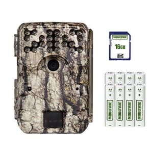 Moultrie A900 Bundle Trail Camera (2020) | Batteries | Carte SD 16 Mo | Moltrie White Bark (MCG-14001)